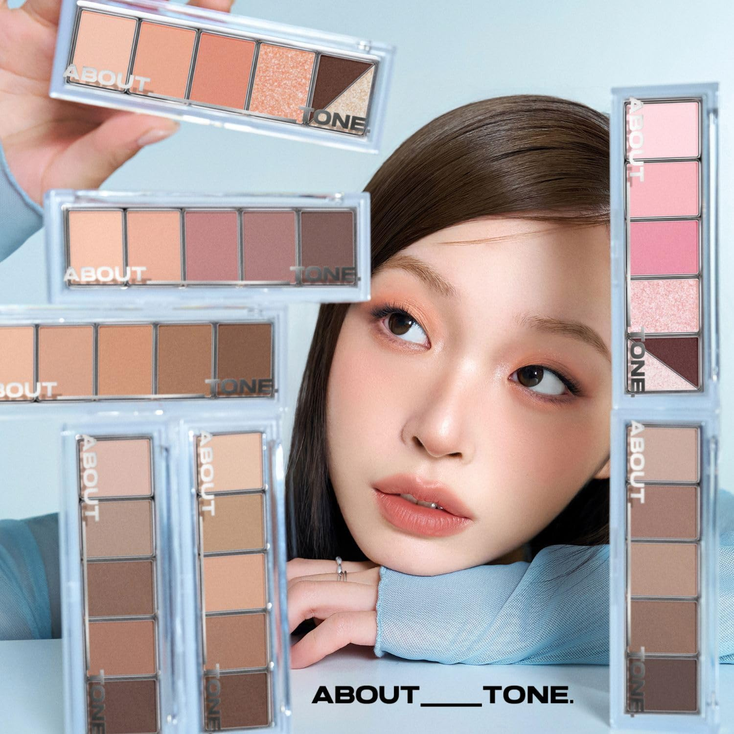ABOUT TONE Return to Basic Shadow Palette (07 PINK MOMENT, Pack of 1) image number 1