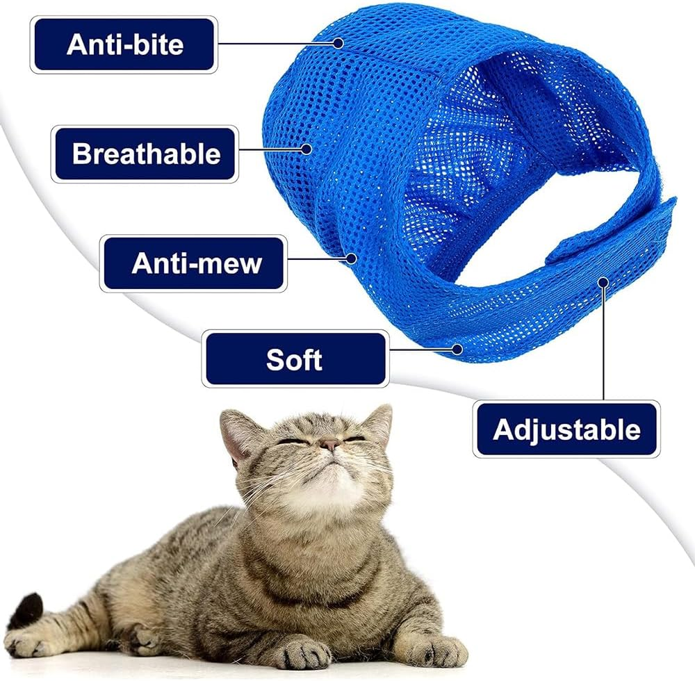 5PCS Cat Bathing & Grooming Set &ndash; Adjustable Anti-Scratch Cat Bathing Bag with Muzzle, Nail Clipper, Tick Remover, Grooming Brush, Pet Shower Mesh Kit for Cats, Dogs & Small Animals image number 6
