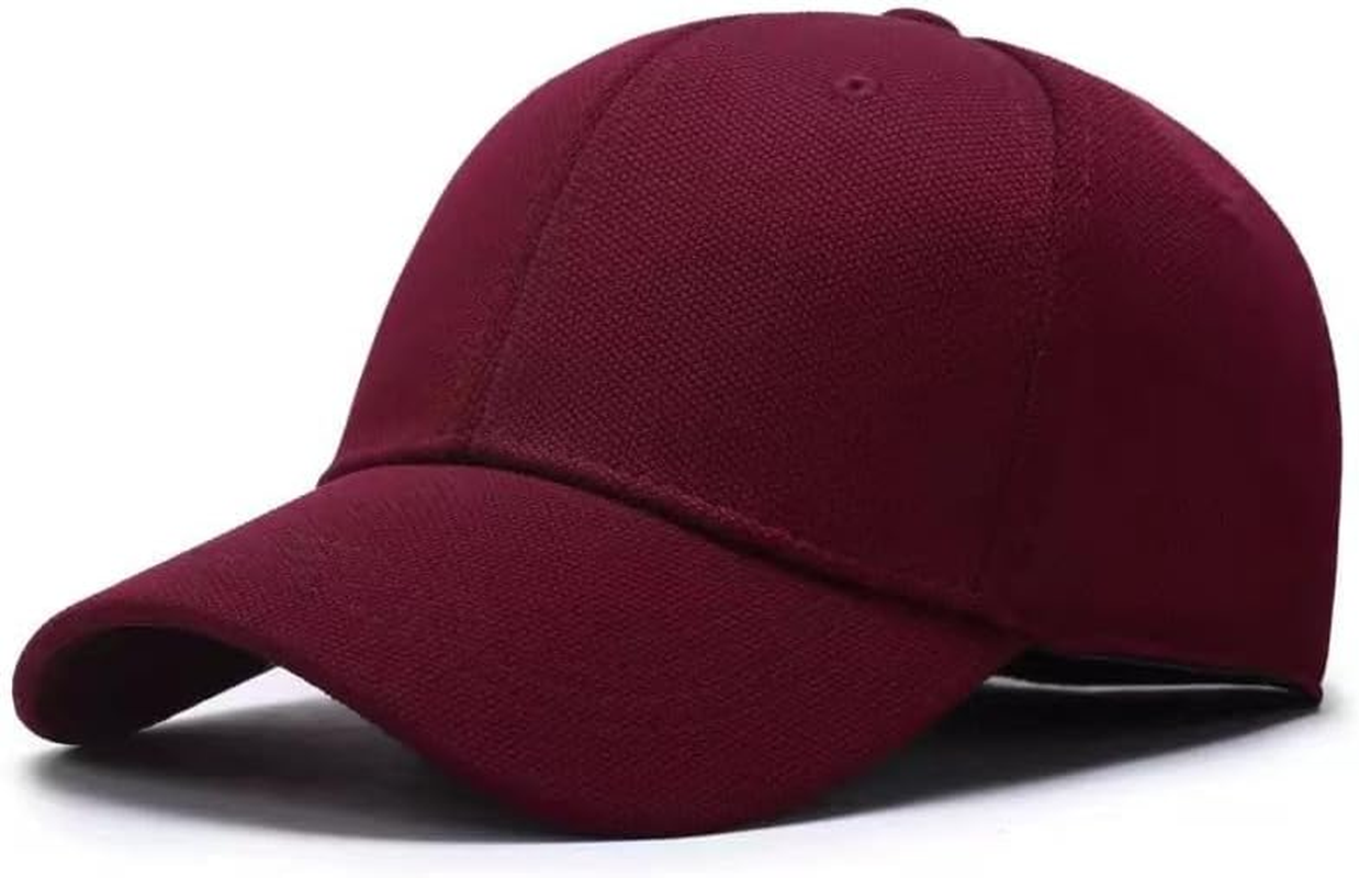Unisex Classic Low Profile Cotton Baseball Cap Plain Blank Soft Hat