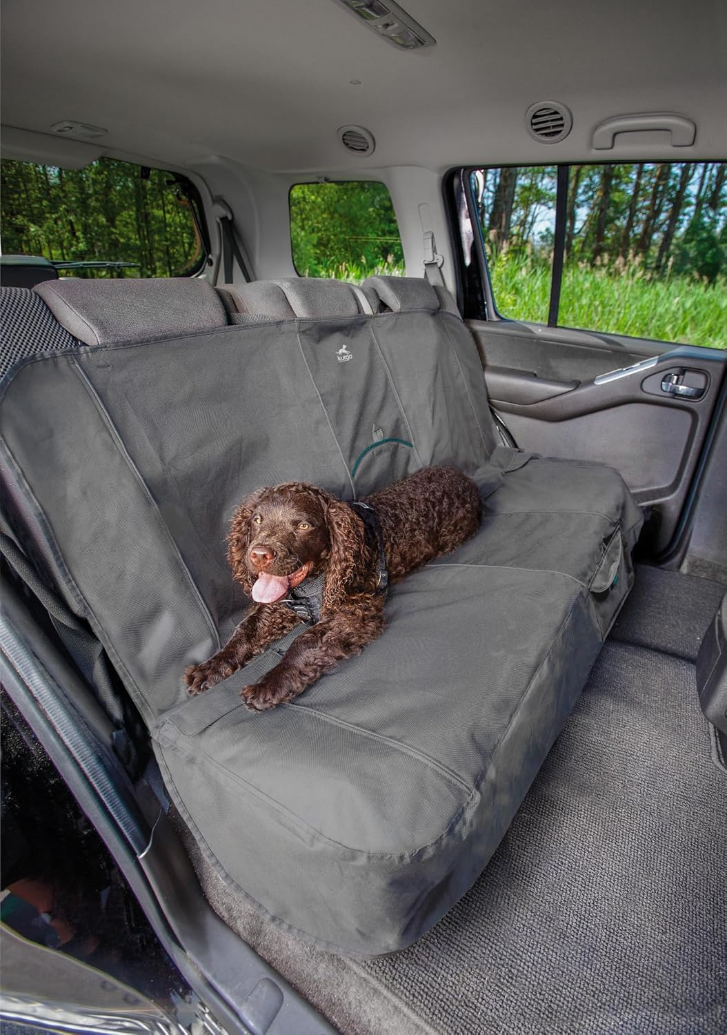 Kurgo Extended Bench Seat Cover, Charcoal image number 3