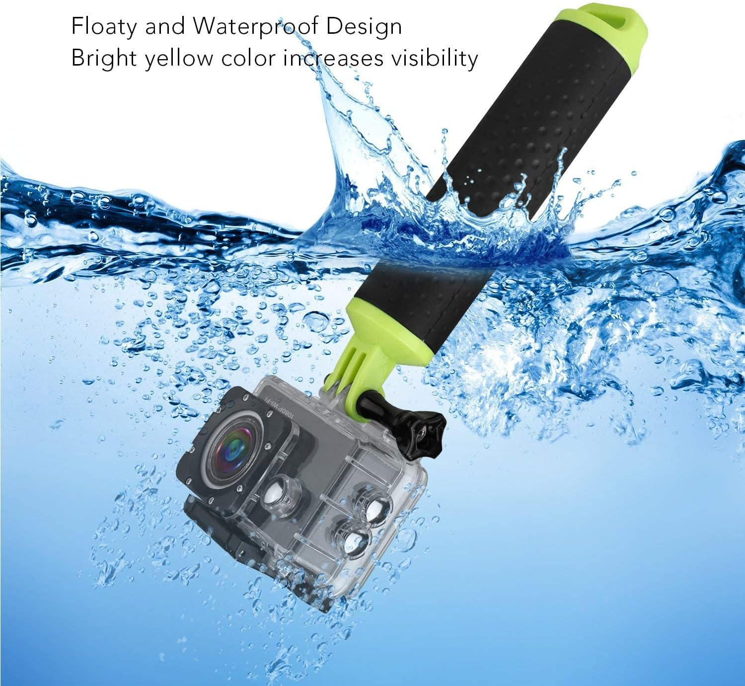 WOLFANG Floating Grip Action Cam Selfie Snorkeling Swimming Diving image number 6
