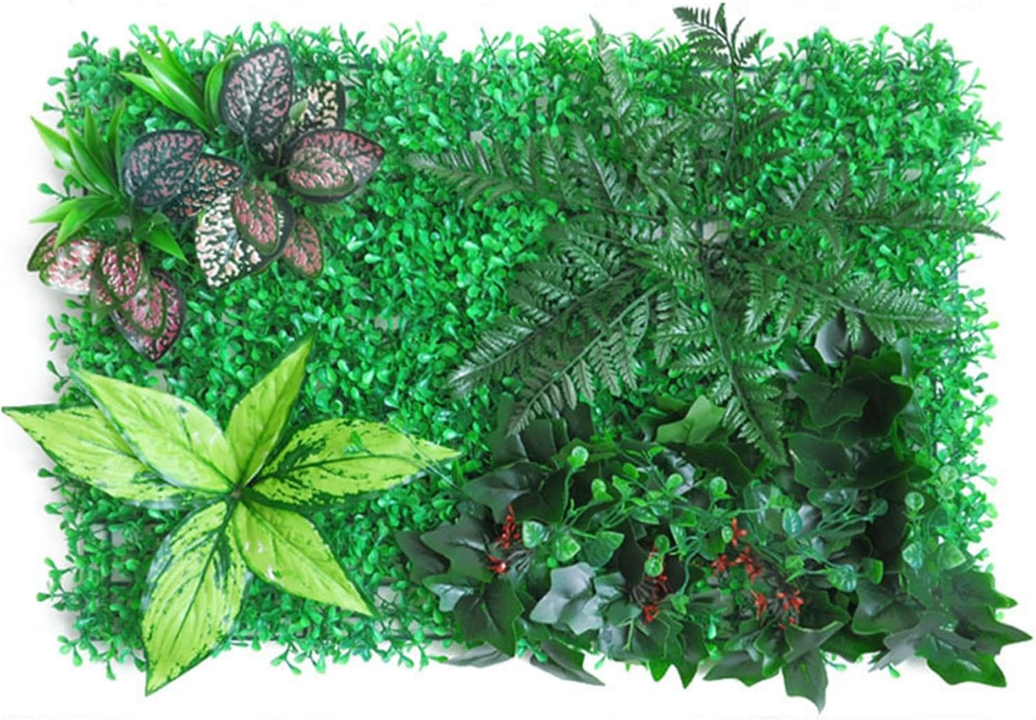 Artificial Hedge Fence - Vine Leaf Decoration, Privacy Fence Decoration | Use as Windshield, Vista Artificial Green Plant Background Wall, Privacy Hedge Screen Sun Protection, Outdoor, Indoor,