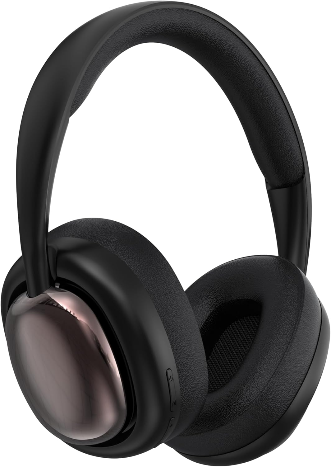 ND NEXT DESTINATION Wireless Bluetooth Headphones 5.3 with Bass and Stereo Sound, Long Battery Life Headphones, Modern Headset with Good Sound, Black