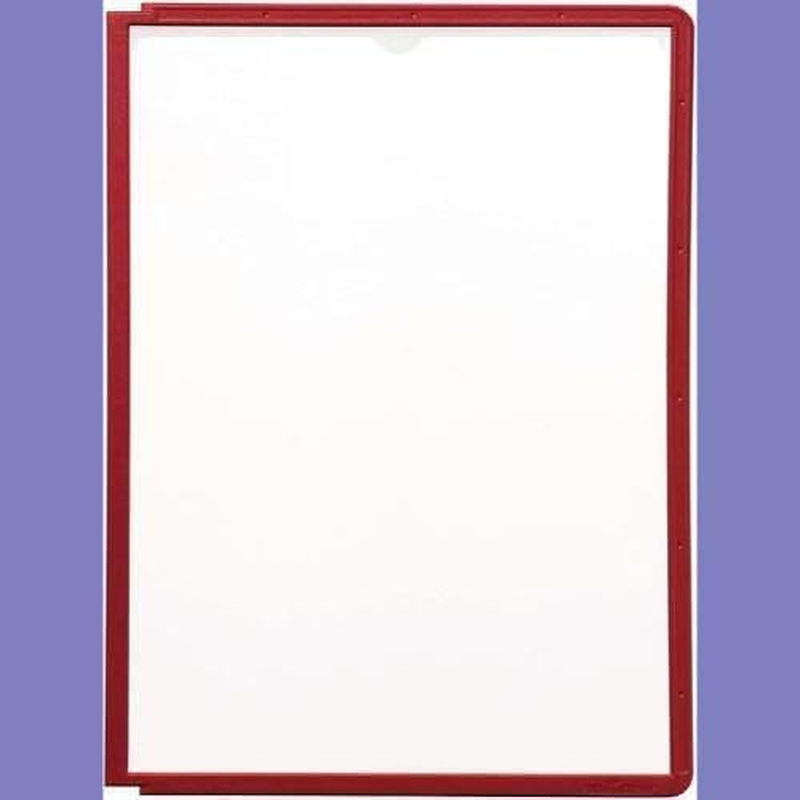 Durable Sherpa Panels A4 Pack 5, Red, (560603)