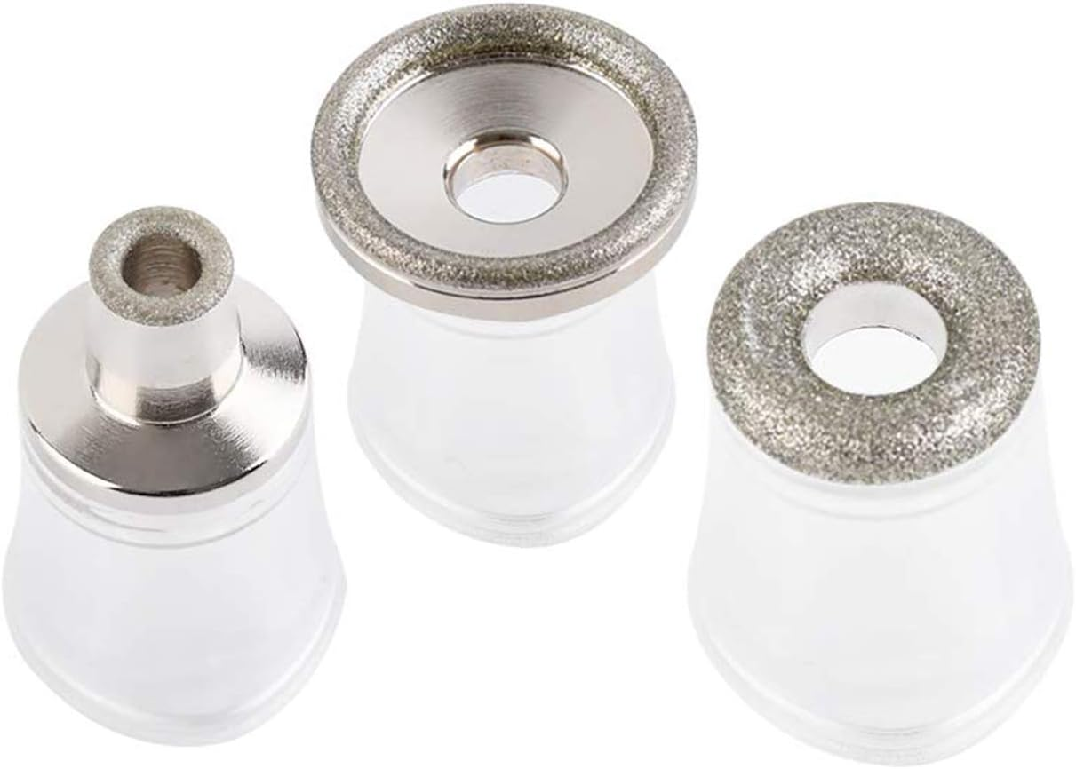 NEWDERMO Premium Diamond Microdermabrasion Tips - Medical Grade Stainless Steel Accessories, Safe for All Skin Types. (Diamond Tip) image number 1