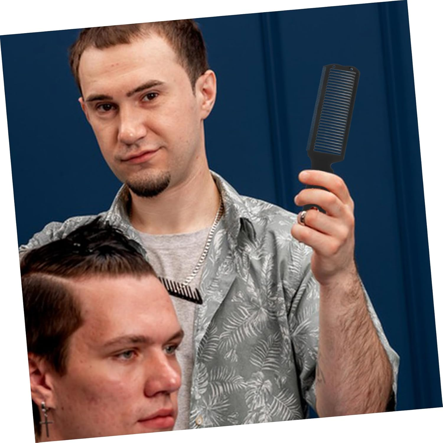 Gogogmee Men'S Styling Comb Safety Hair Comb Barber Tool Hairdressing Accessory Styling Comb for Home Travel