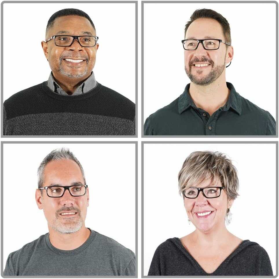 Clic Magnetic Reading Glasses, Computer Readers, Replaceable Lens, Adjustable Temples, Executive image number 1