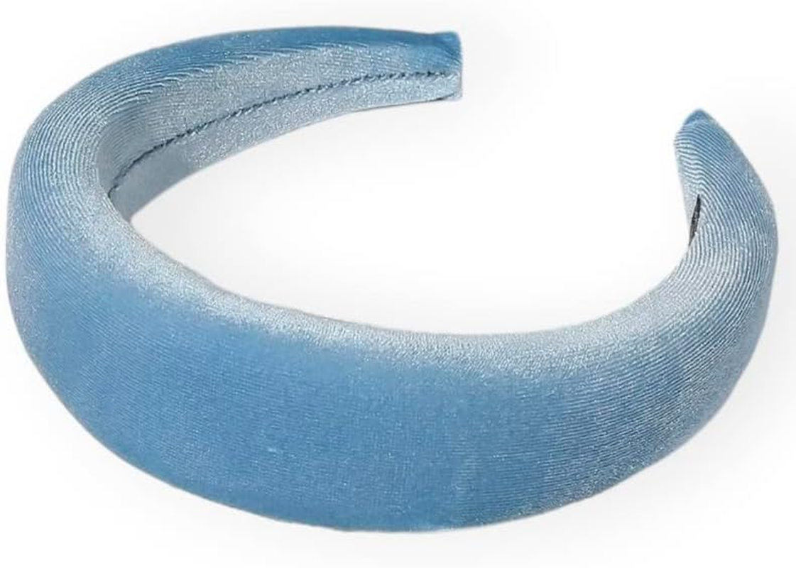 Women'S Velvet Harband, Rounded Velvet Headband for Women, Hair Band for Women (Heavenly, Velvet) image number 1