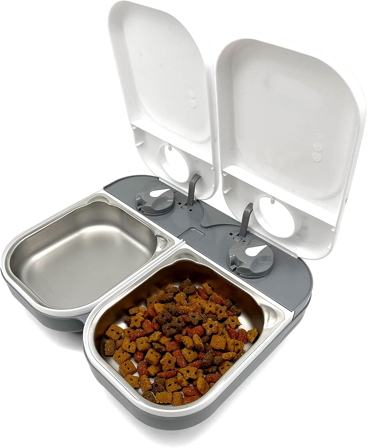 Cat Mate Stainless Steel Bowl Inserts X 2 for Cat Mate C100 and C200 Automatic Feeders (Feeder Not Included) image number 4