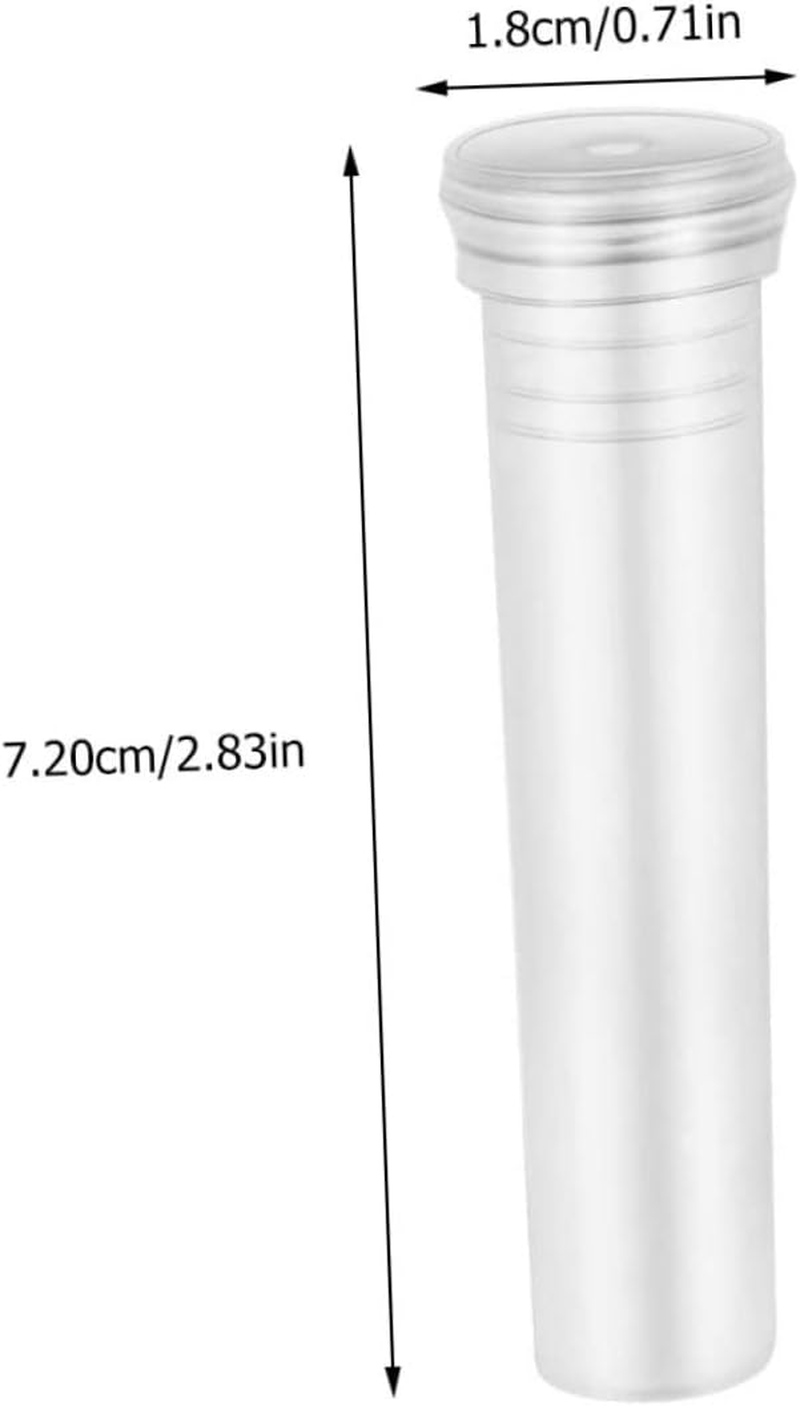 Sosoport 100Pcs Plastic Flower Water Storage Tube for Fresh Keeping Small Culture Tubes for Florist Nutrition for Floral Arrangements and Gardening Supplies image number 6