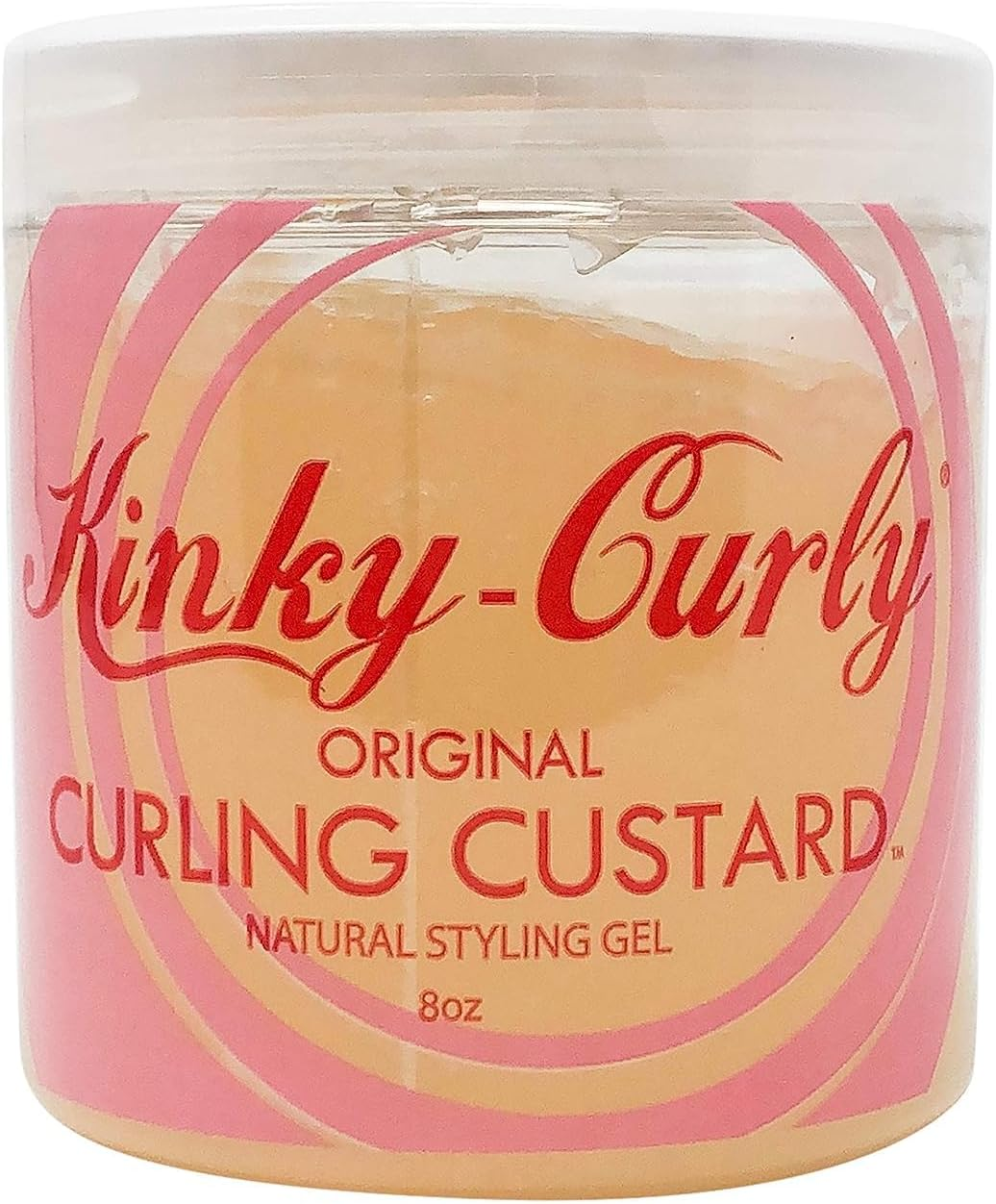 Kinky Curly Original Curling Custard Natural Styling Gel 240Ml"Pack of 7.6Cm image number 2