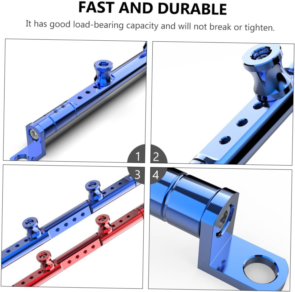 FELTECHELECTR 1Pc for Motorbike Lightweight Handlebar Reinforcement Mobile Phone Extension Bracket Motorcycle Modification Accessory image number 5