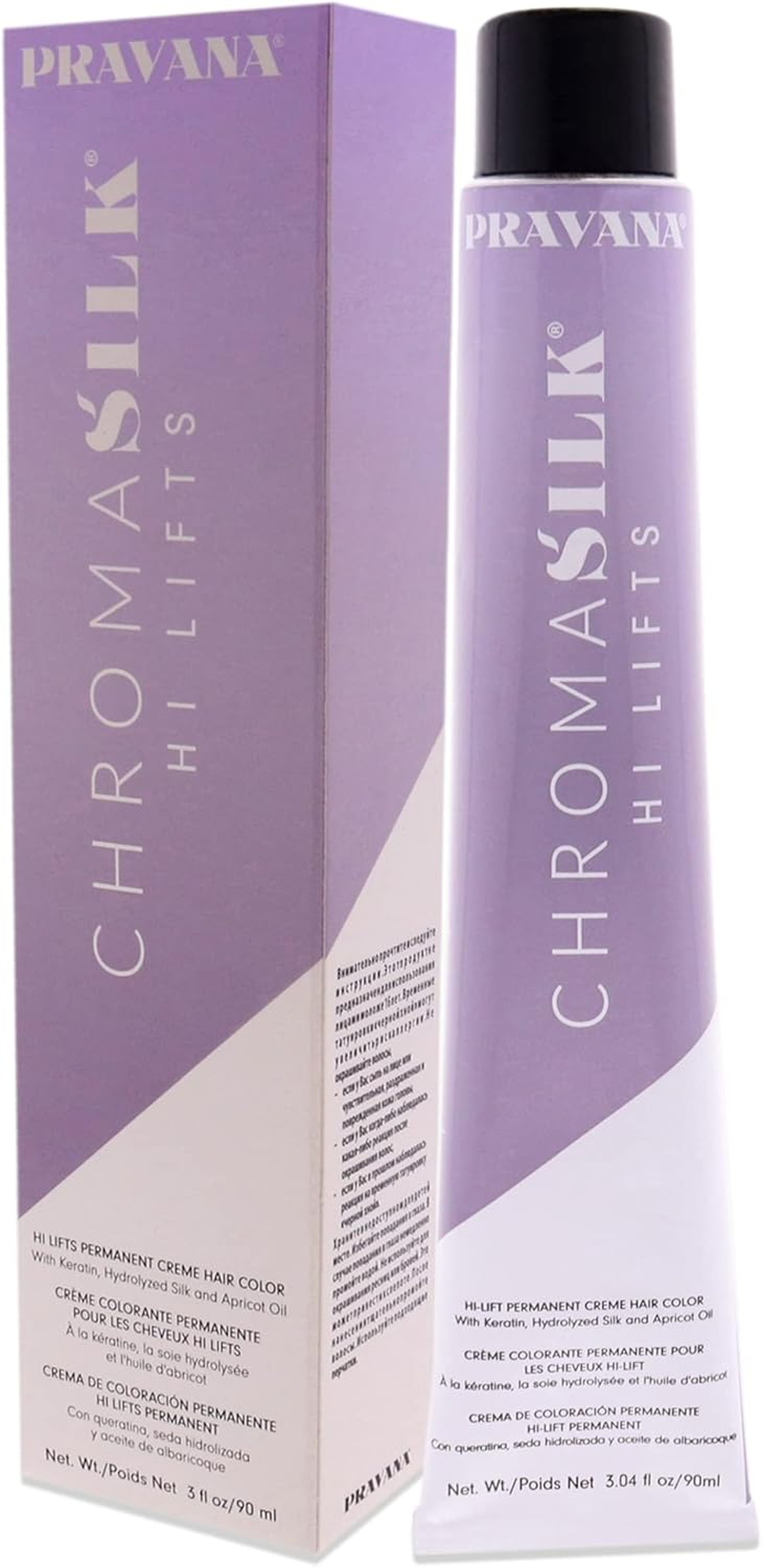 Pravana Chromasilk Hi Lift Permanent Hair Color 90 Ml, Violet Blue image number 3