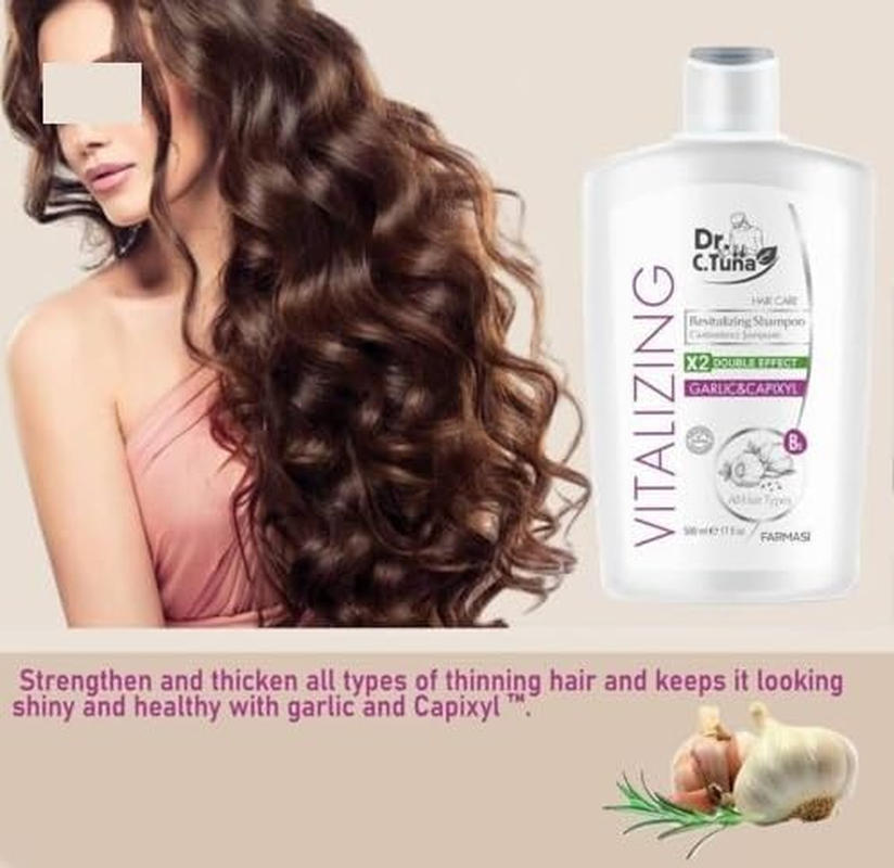 Kenparazzi Vitalising Garlic Shampoo 500 Ml - Protects against Breakage and Spills. Formula Developed and Enriched with Garlic and Capixy, 1108062 image number 2