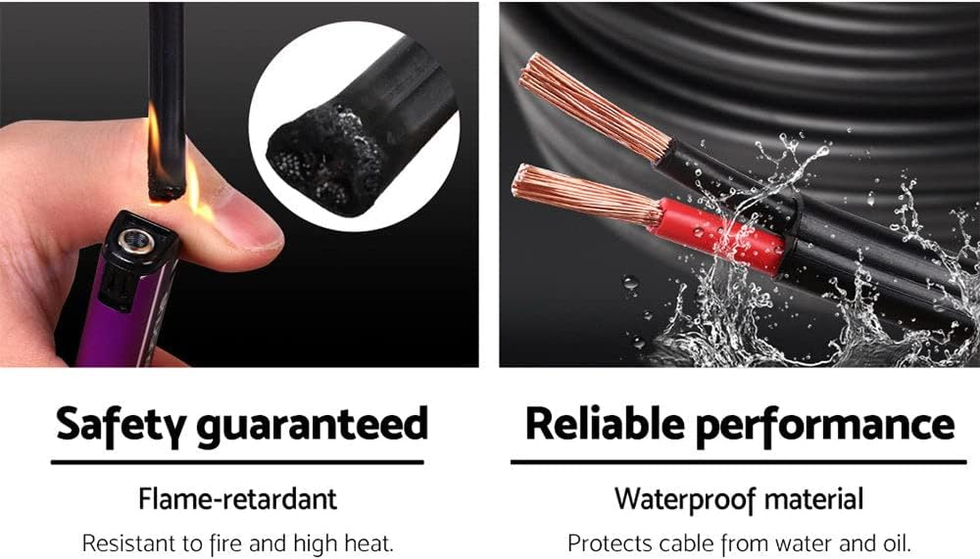 Giantz 2 Sheath 450V 3 Mm Twin Core Wire Electrical Automotive Cable, 30 Meter Length image number 4