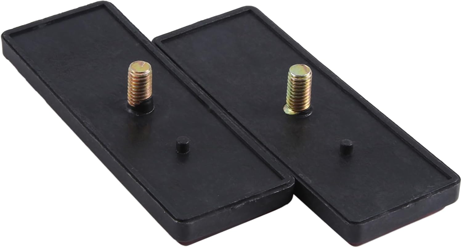 Rectangle Red Reflectors Universal for Motorcycles ATV Bikes Dirt Bikes image number 5