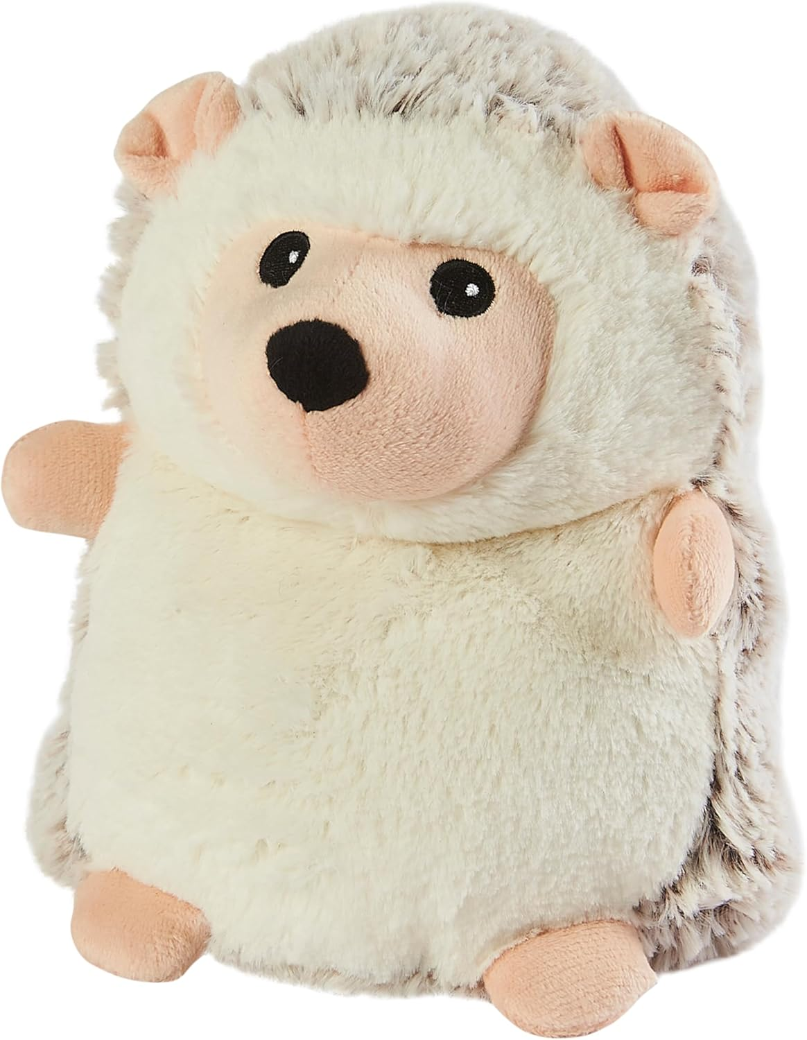 Warmies Plush Beige Hedgehog Microwavable Wheat Bag Scented with French Lavender, Weighted Teddy Suitable for All Ages, Hot or Cold Wheat Heat Pad image number 4