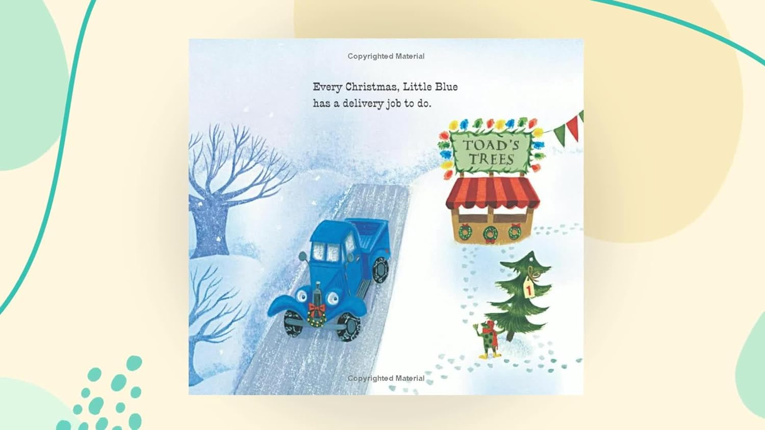 Little Blue Truck'S Christmas: a Christmas Holiday Book for Kids: 5