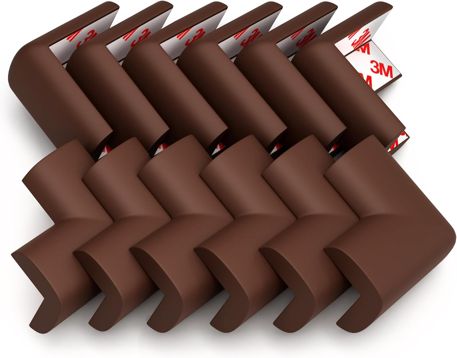 Sharp Edge and Furniture Safety Guards | 16.2Ft Protective Foam Cushion | 15Ft Bumper 4 Adhesive Childsafe Corners | Baby Child Proofing Foam Set and Safe for Table, Fireplace, Countertop | Gray