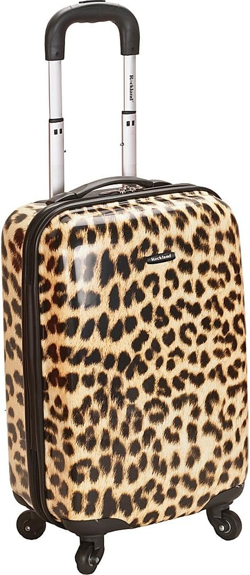 Rockland Safari Hardside Spinner Wheel Luggage, CAMO, Carry-On 20", CAMO, Carry-On 20", Melbourne Hardside Expandable Spinner Wheel Luggage