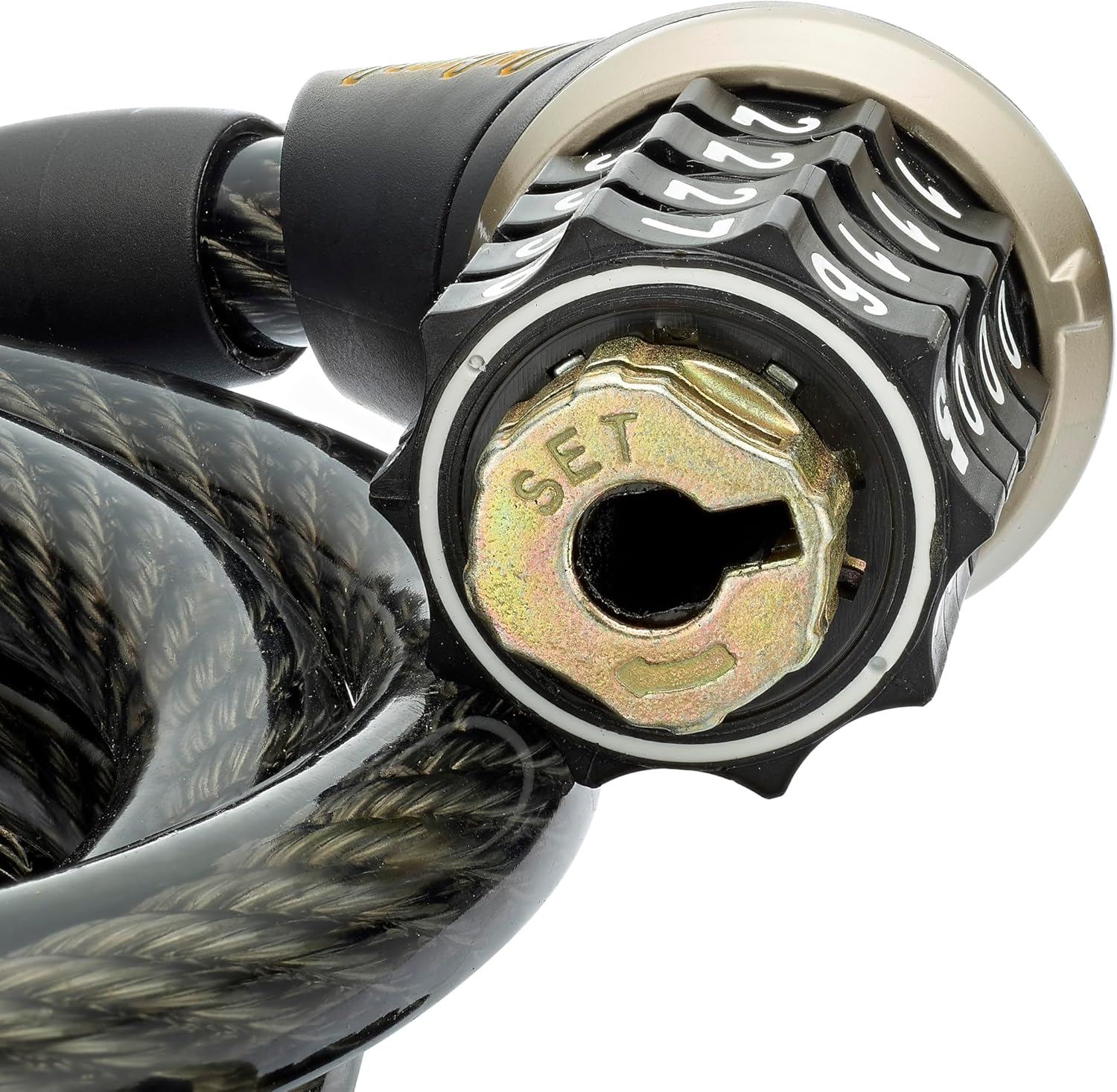 Onguard 8030 Doberman 15Mm X 6' Combo Cable Lock image number 1