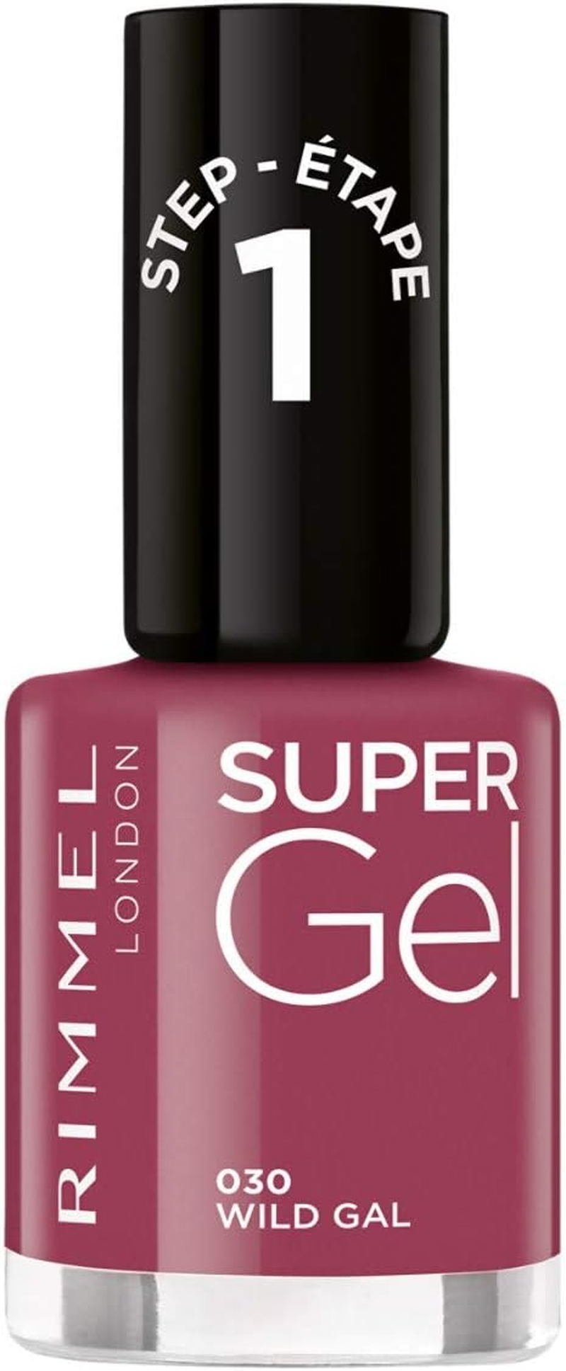 Rimmel London Super Gel Nail Polish 12 Ml, 030 Wild Gal