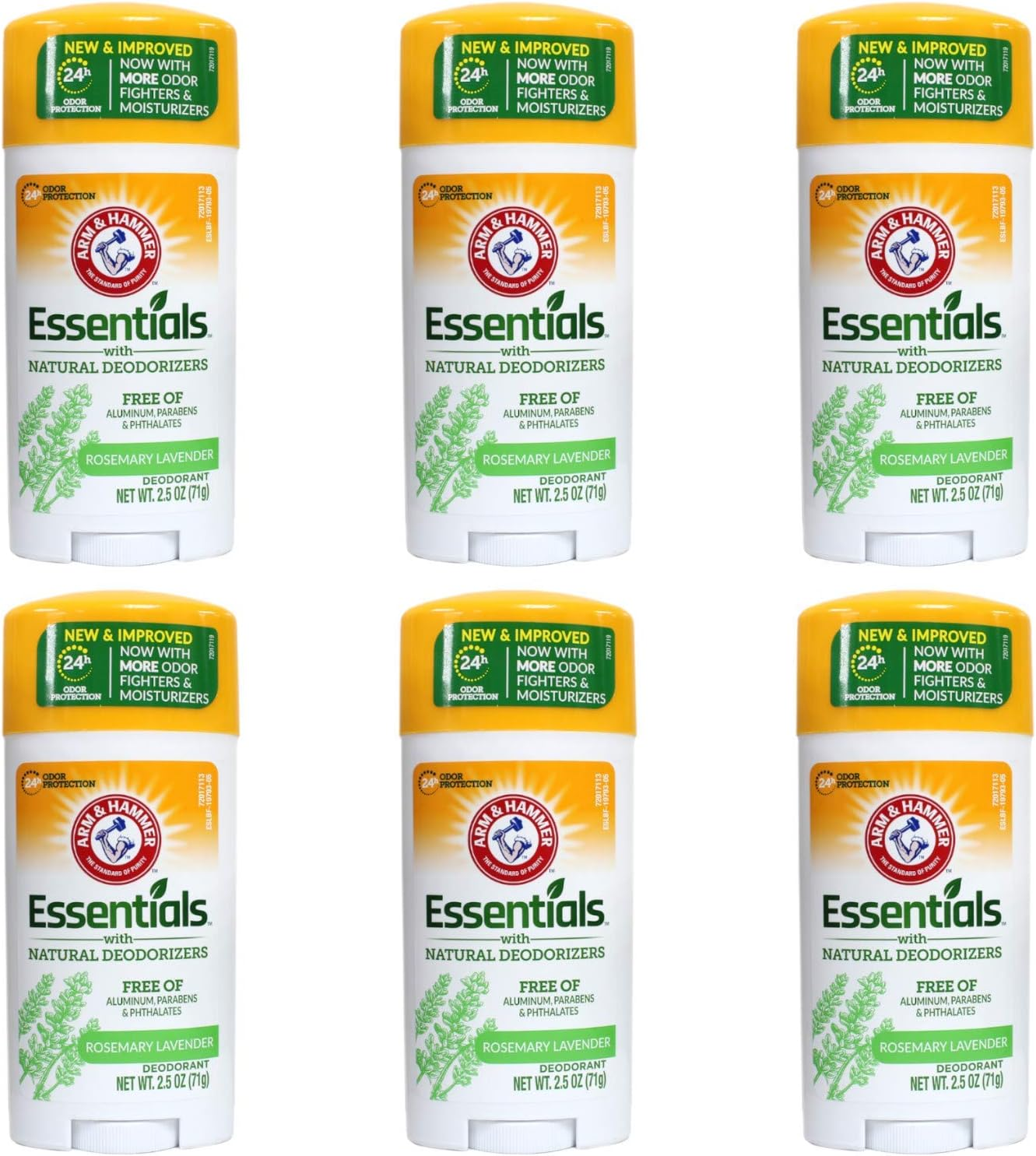 Arm & Hammer A&H Ess Fr Scent Size 2.5Z Essentials Fresh Natural Deodorant image number 1
