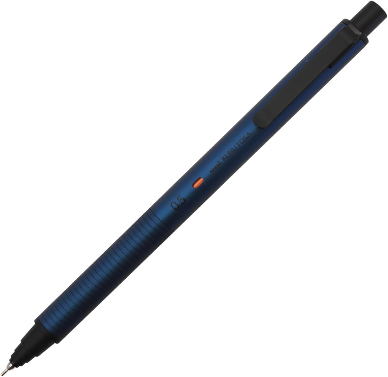 Mitsubishi Pencil Mechanical Pencil Kurutoga Metal 0.5Mm (Silent Blue) M5KH1P.10 image number 5