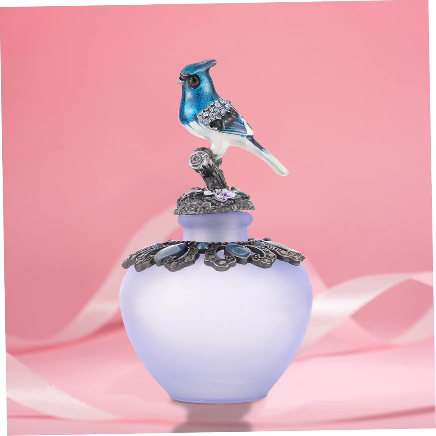 LIFKOME Glass Perfumes Bottle 40Ml Travel Sub Bottle Leak-Proof Portable Refillable Spray Container for Carrying Samples Use