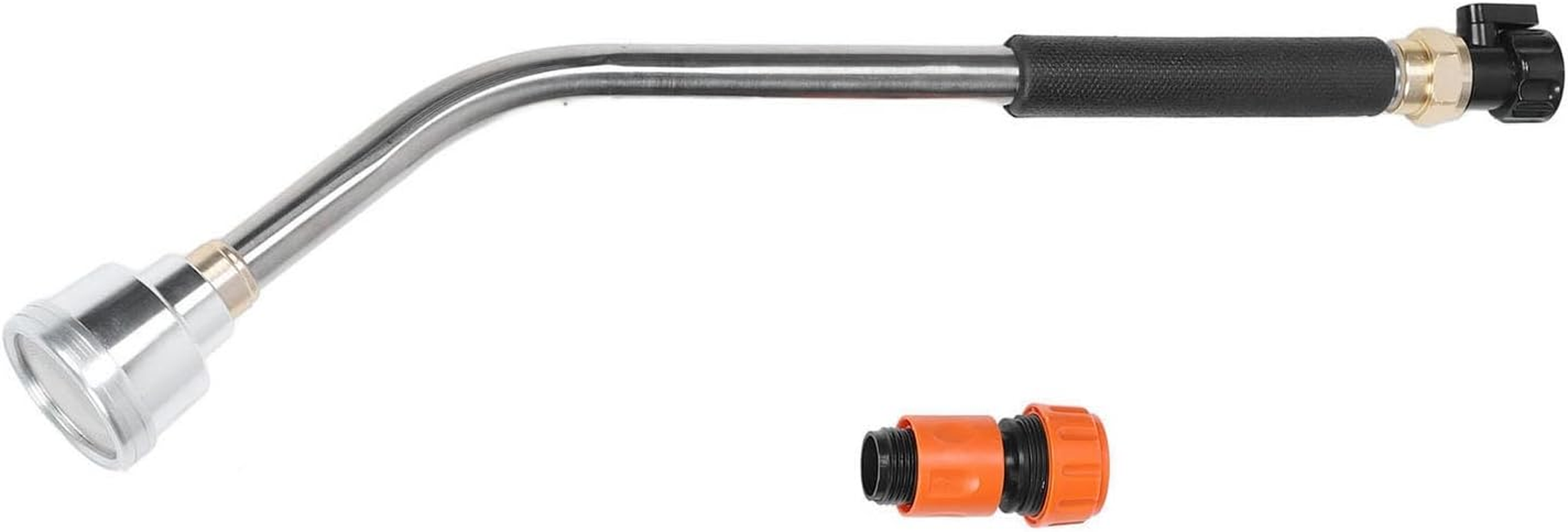 Garden Hose Watering Wand Long Nozzle Sprayer for Plants and Lawn, Easy Press Switch, for Garden Accessory (60CM)