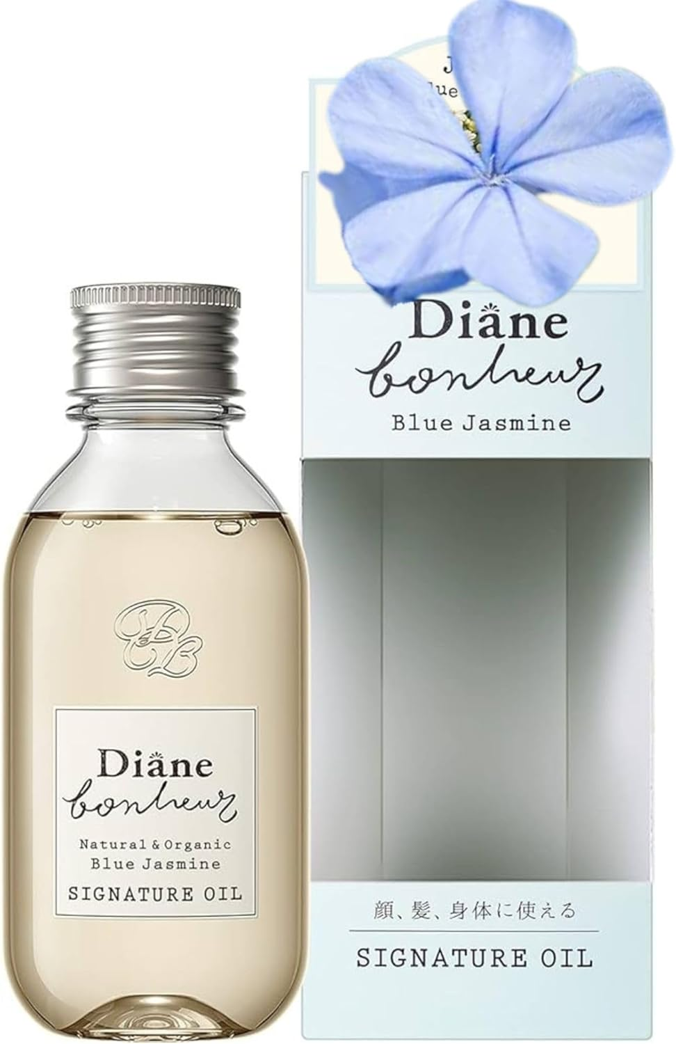 Diane Bonheur Hair & Body Oil [Blue Jasmine Scent] Diane Bonheur 100Ml image number 4