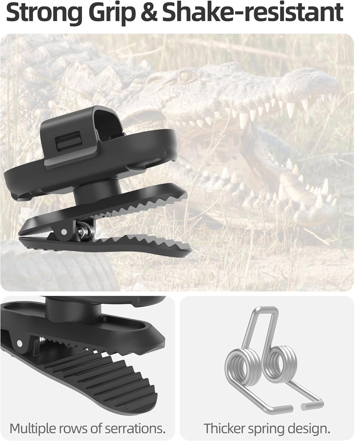 Camgo Sunnylife Backpack Clamp Mount for Insta360 3 / GO 3S image number 4