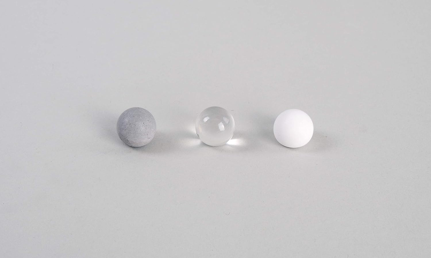 Rayher 35043000 Silicone Casting Mould for Jewellery Making, Casting Tray with 6 round Bead Shapes for Concrete, Plaster of Paris, Resin, Wax and Soap, Diameter 16 Mm, White image number 5