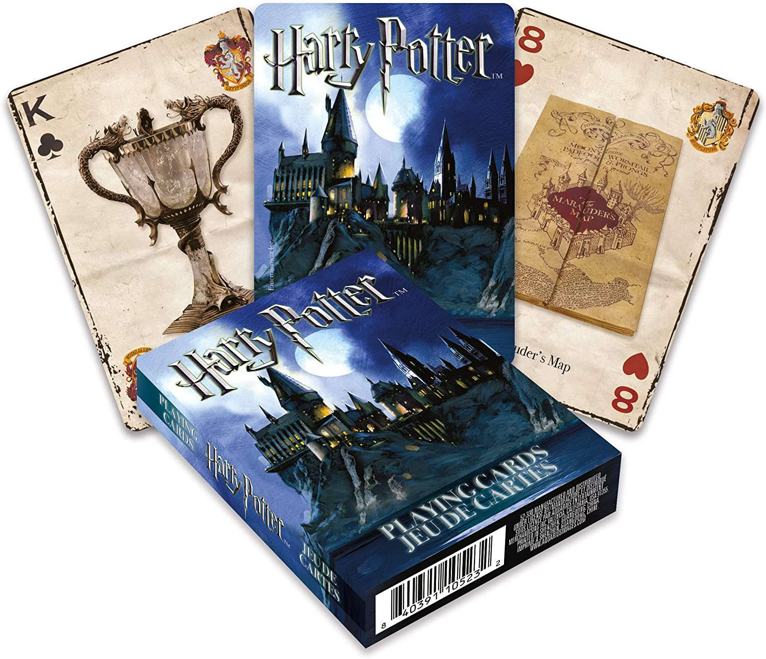 Aquarius Harry Potter Symbols Playing Cards image number 3