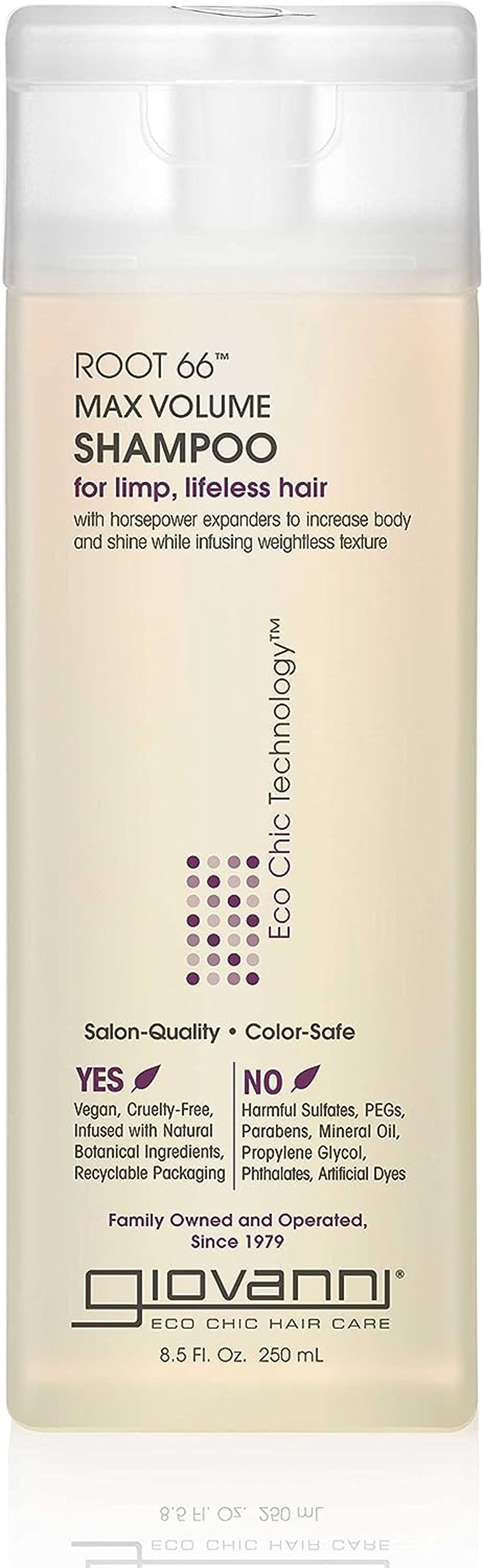 GIOVANNI Root 66 Max Volume Shampoo, 250Ml image number 3