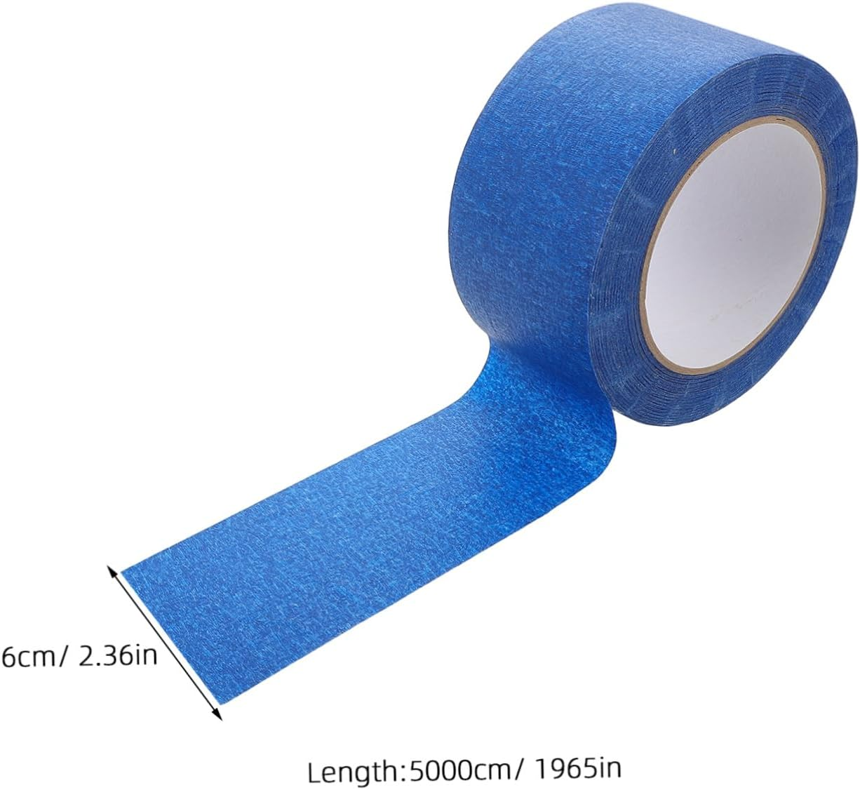 Didiseaon 1Roll High Adhesion Automotive Masking Tape Paint for Car Spraying Clean Removal No Residue Multi- Use for Crafts and Detailing