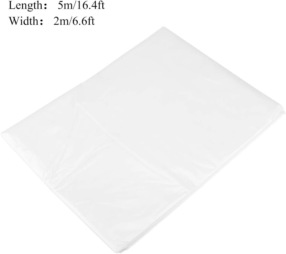 Haofy Garden Greenhouse Clear Cover Film Plastic Film Polyethylene , 16.4 X 6.6 Feet image number 2