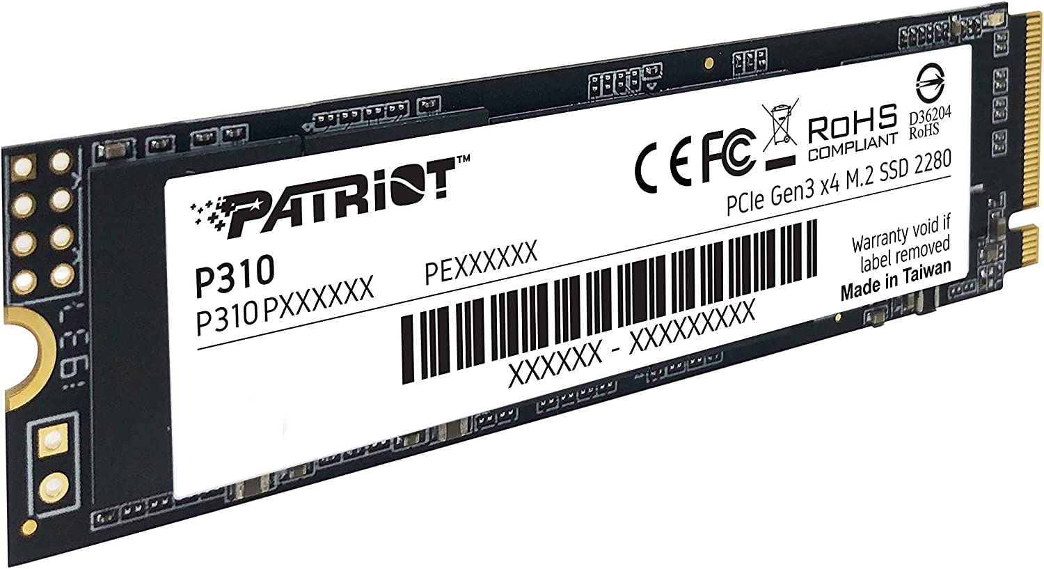 Patriot P310 240GB Internal SSD - Nvme Pcie M.2 Gen3 X 4 - Low-Power Consumption Solid State Drive - P310P240GM28 image number 6