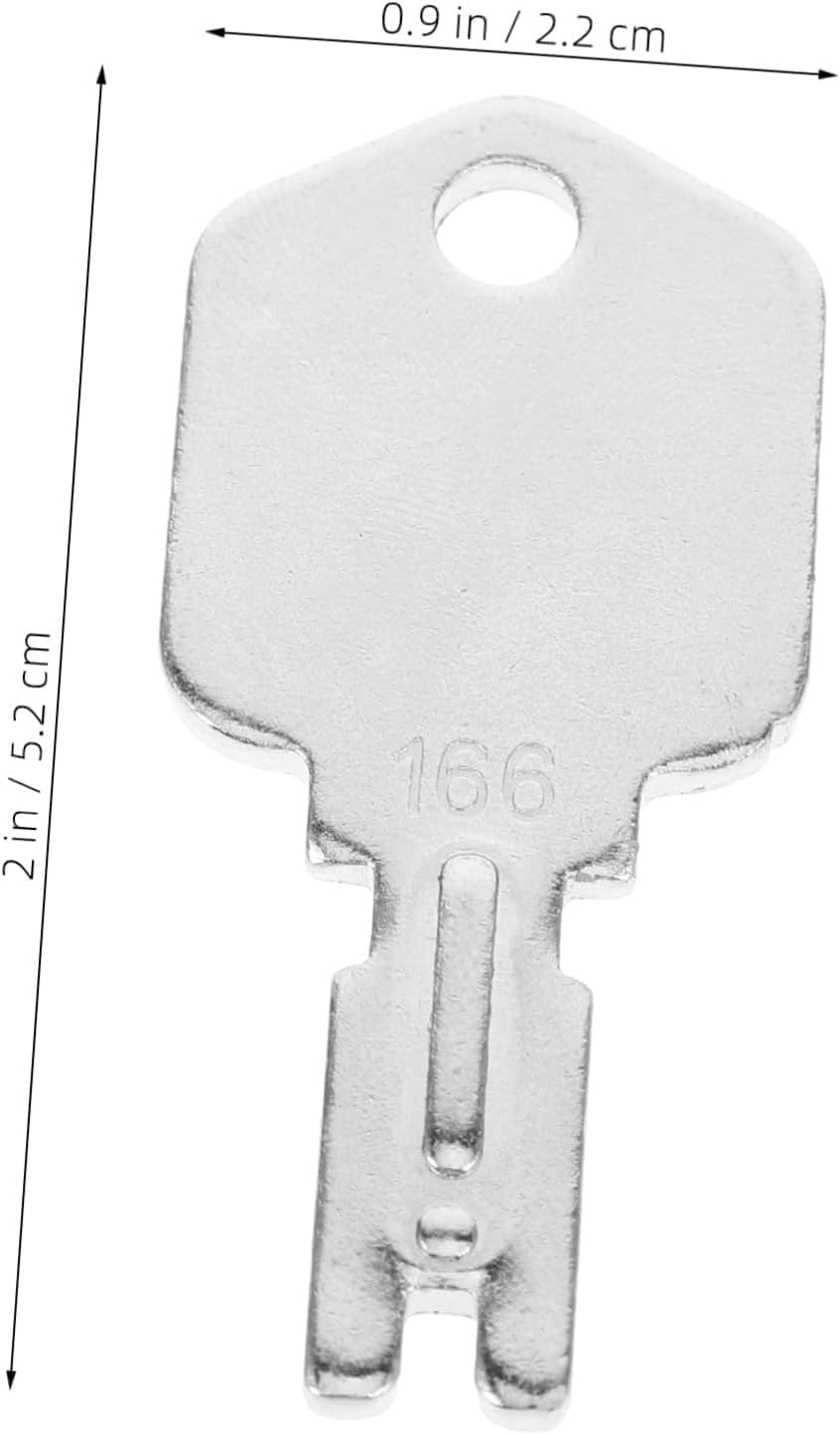 8 Industrial-Grade Forklift Ignition Key Sets - Hardened Steel Replacement Keys Suitable for 166/1430 Models | Special Start Keys for Warehouse Equipment