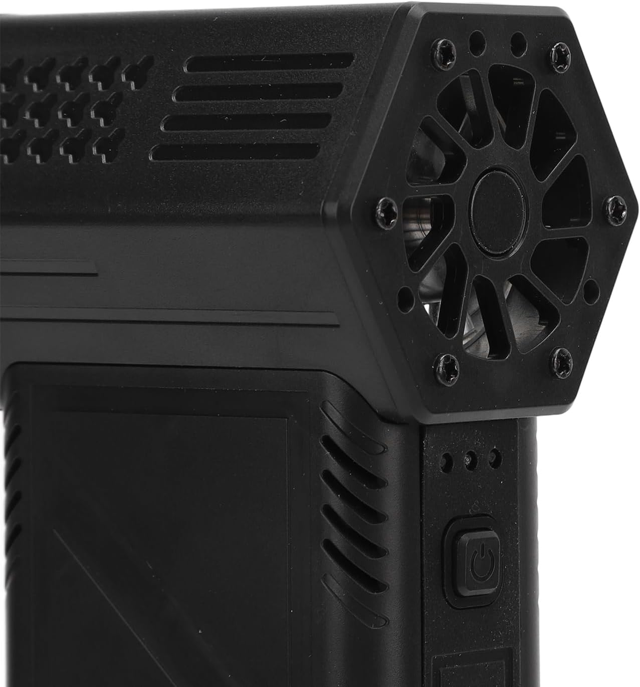 Electric Air Duster, 130,000RPM Car Dryer, 3 Gear Adjustable Jet Blower, Electric Cordless Leaf Blower for Patio Cleaning, Lawn Care and Car Drying