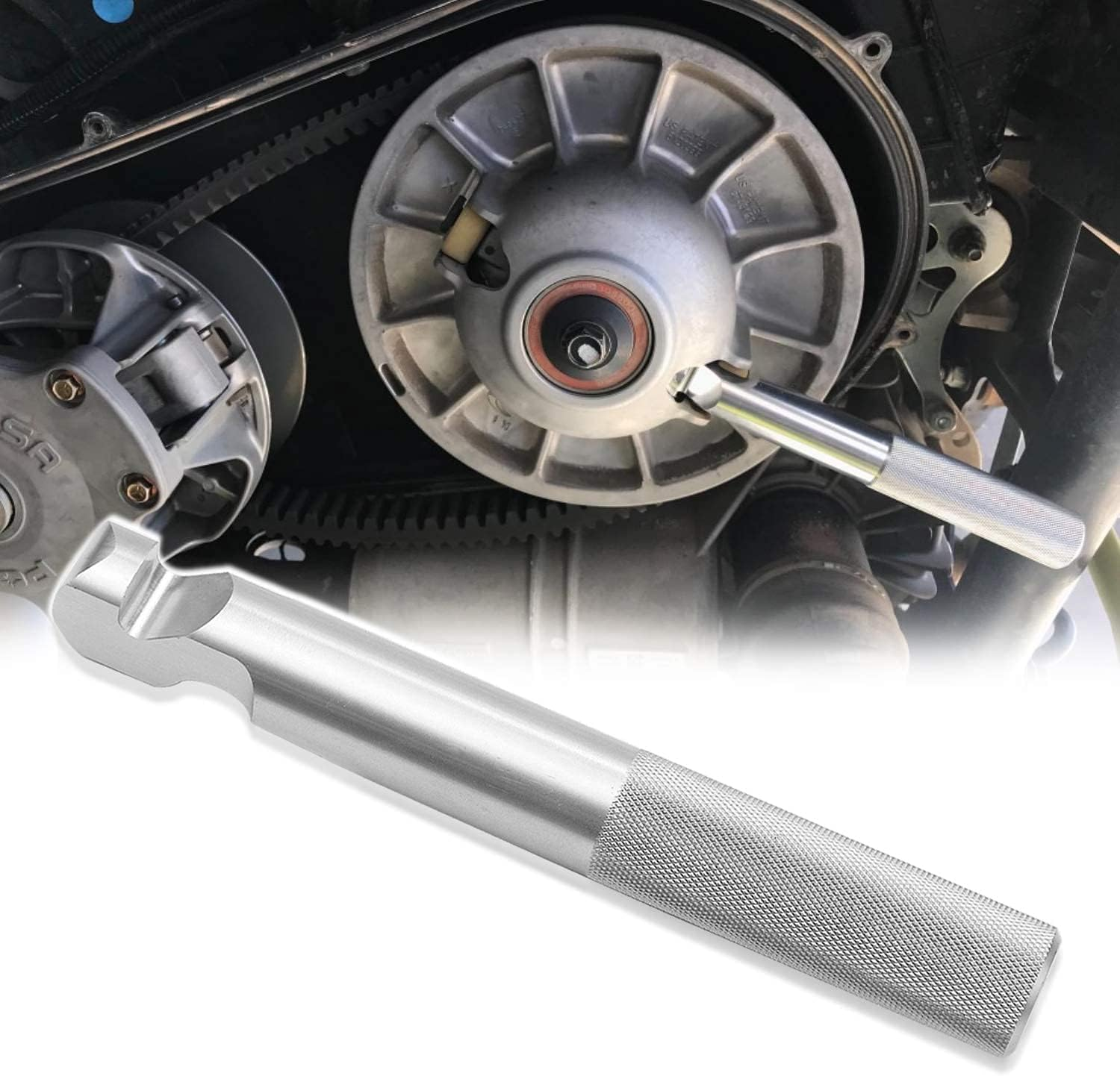 Belt Replacement Tools Clutch Removal Wrench Tool Kit Compatible with Polaris RZR 900 S 1000 S XP 800 Turbo - Black