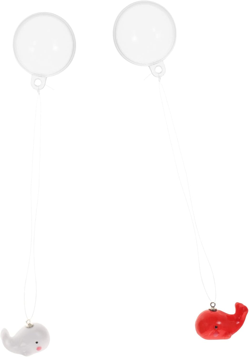 BELLIFFY 2Pcs Floating Whale Aquarium Decor Animal Fish Tank Ornament Stylish and Safe Floating Decoration for Aquatic Layout for Home Aquariums image number 1