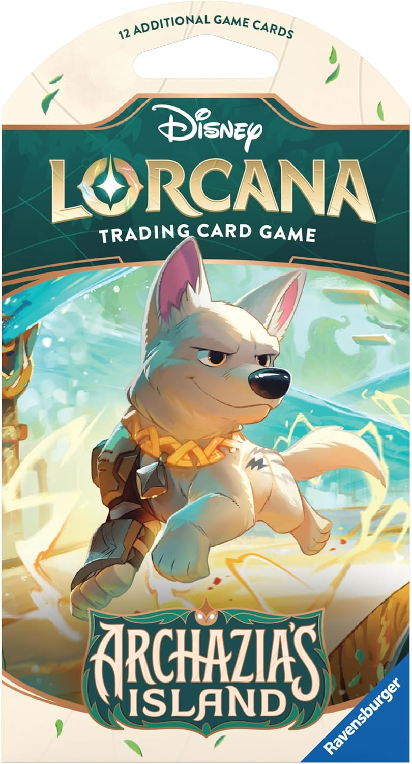 Disney Lorcana S7 Archazia'S Island Booster Sleeve
