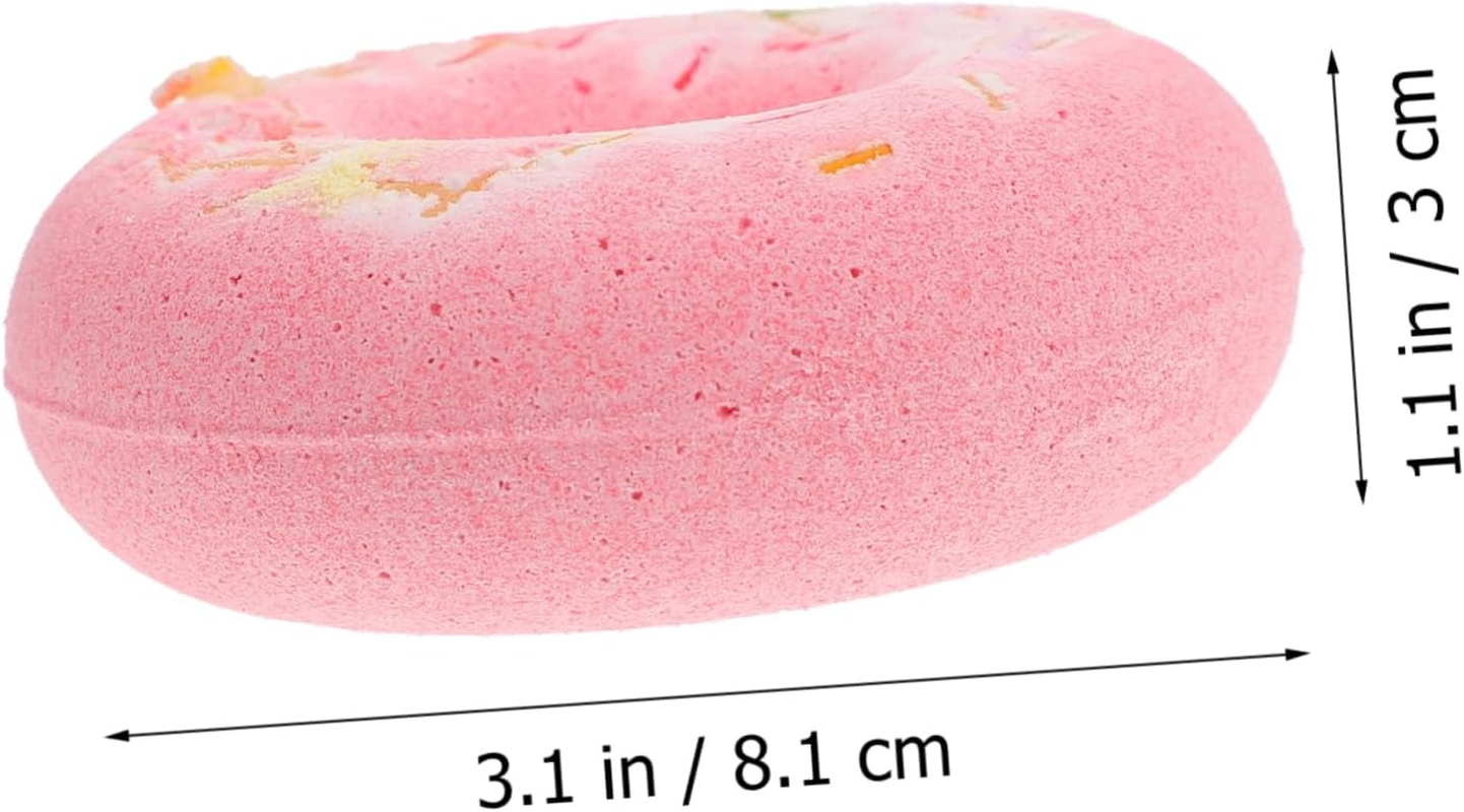 HONITANO 4Pcs Cake Shape Spa Balls for Boys and Girls Adults Balls Random Colors image number 5