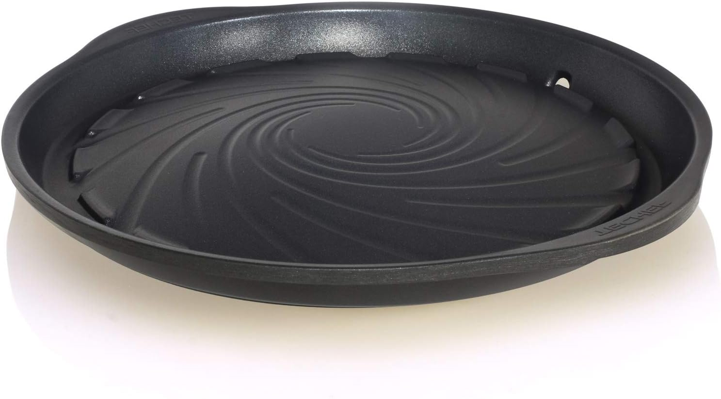 TECHEF - Stovetop Korean BBQ Non-Stick Grill Pan with New Safe Teflon Select Non-Stick Coating (PFOA Free) (Black)
