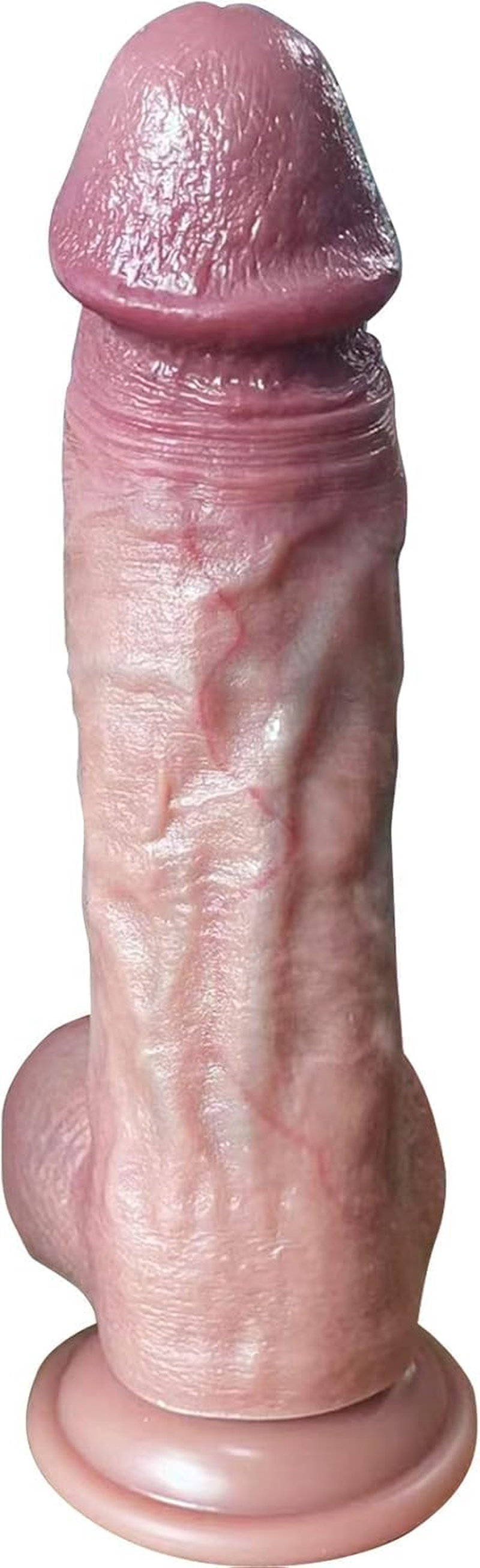 8.77 Inch Realistic Thick Dildo, Handmade Lifelike Huge Long,Big Adult Sex Toys, Flexible Suction Cup Dildos Hands-Free Play, Stimulation G-Spot and Play(Big Ferocious Dog) image number 2