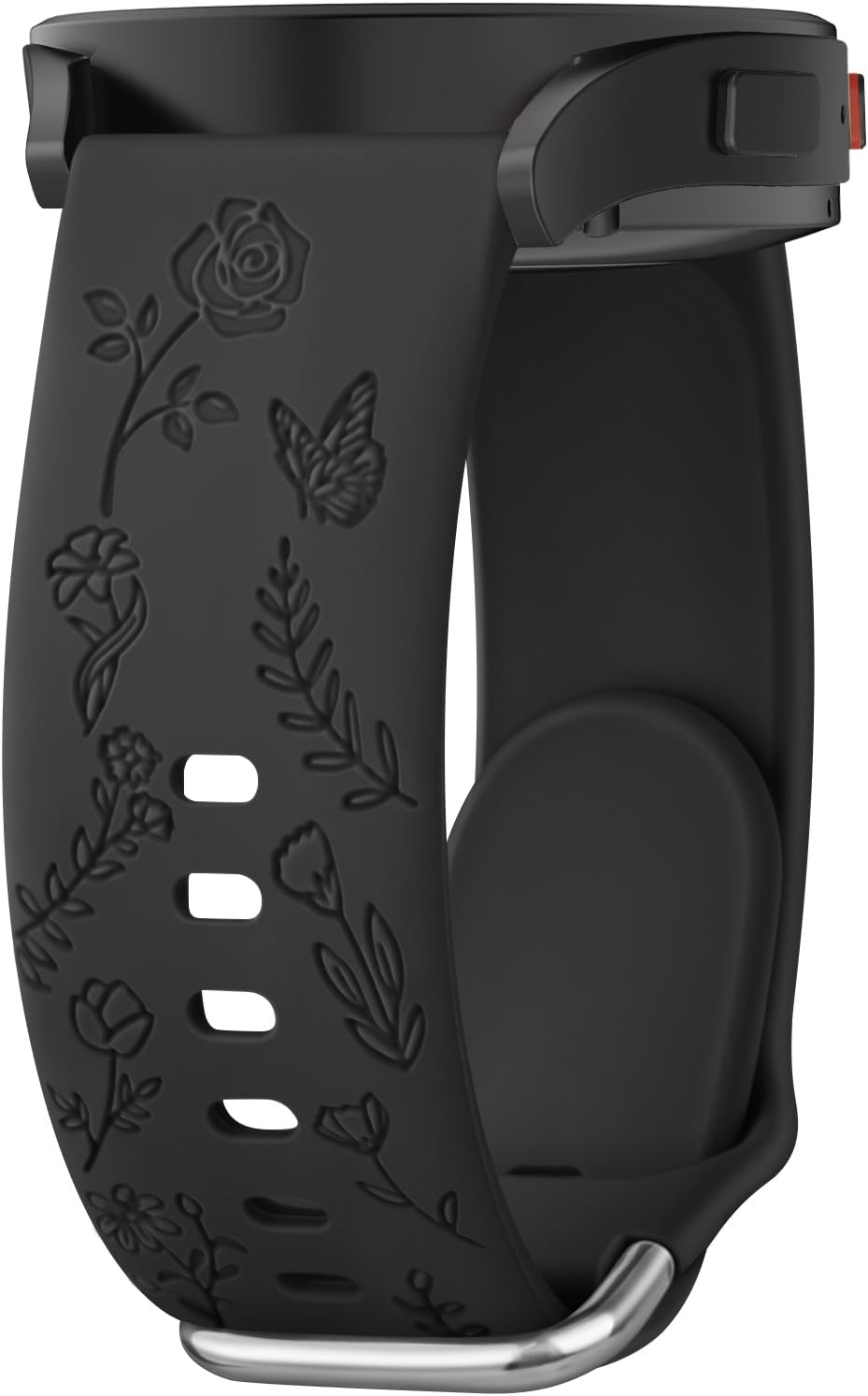 Silicone Strap for Garmin Venu SQ Band, Vivoactive 5 Band/Forerunner 245 Strap, 20Mm Soft Comfortable Sport Wristbands for Garmin Vivoactive 5/3/Venu/Forerunner 645/245 Music