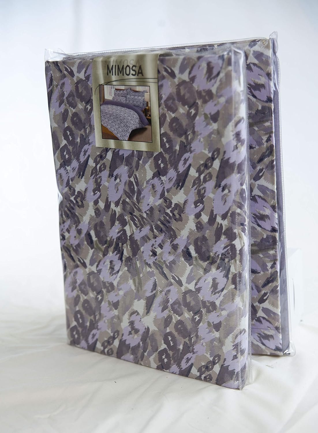 Mimosa 3 Piece Bedding Set, Distor Grey, 150Cms