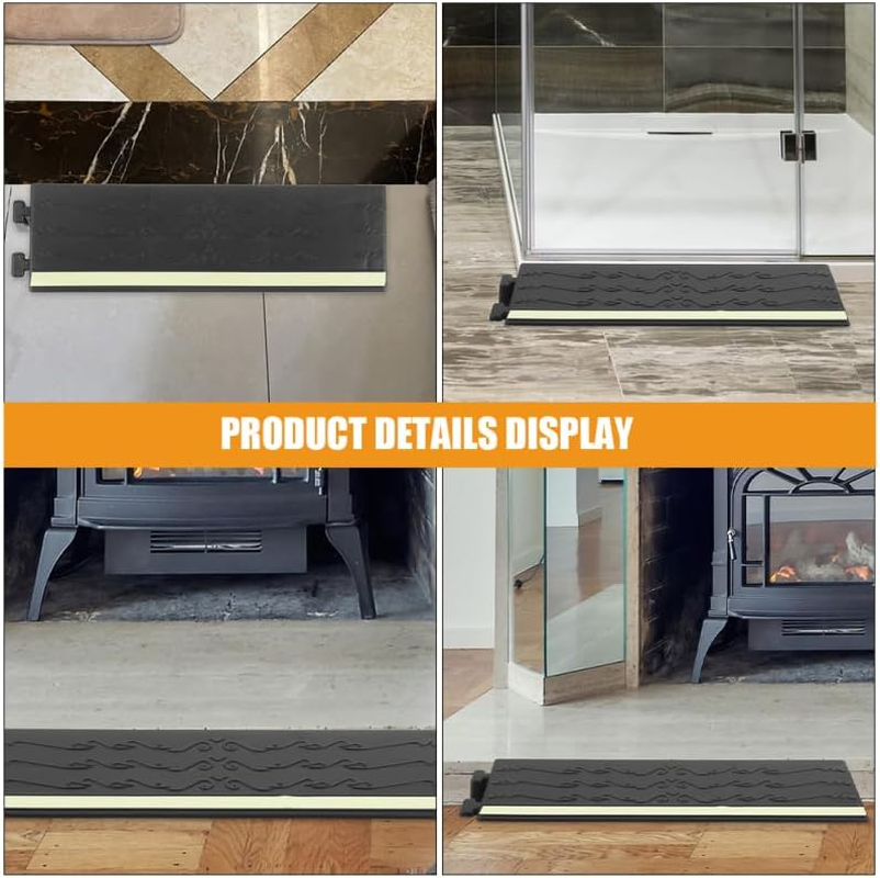 Vaguelly Ramp for Steps Versatile Doorway Indoor Use Sturdy Slip Resistant for Cleaning Floors Carpets Safe Convenient Slope Design image number 4