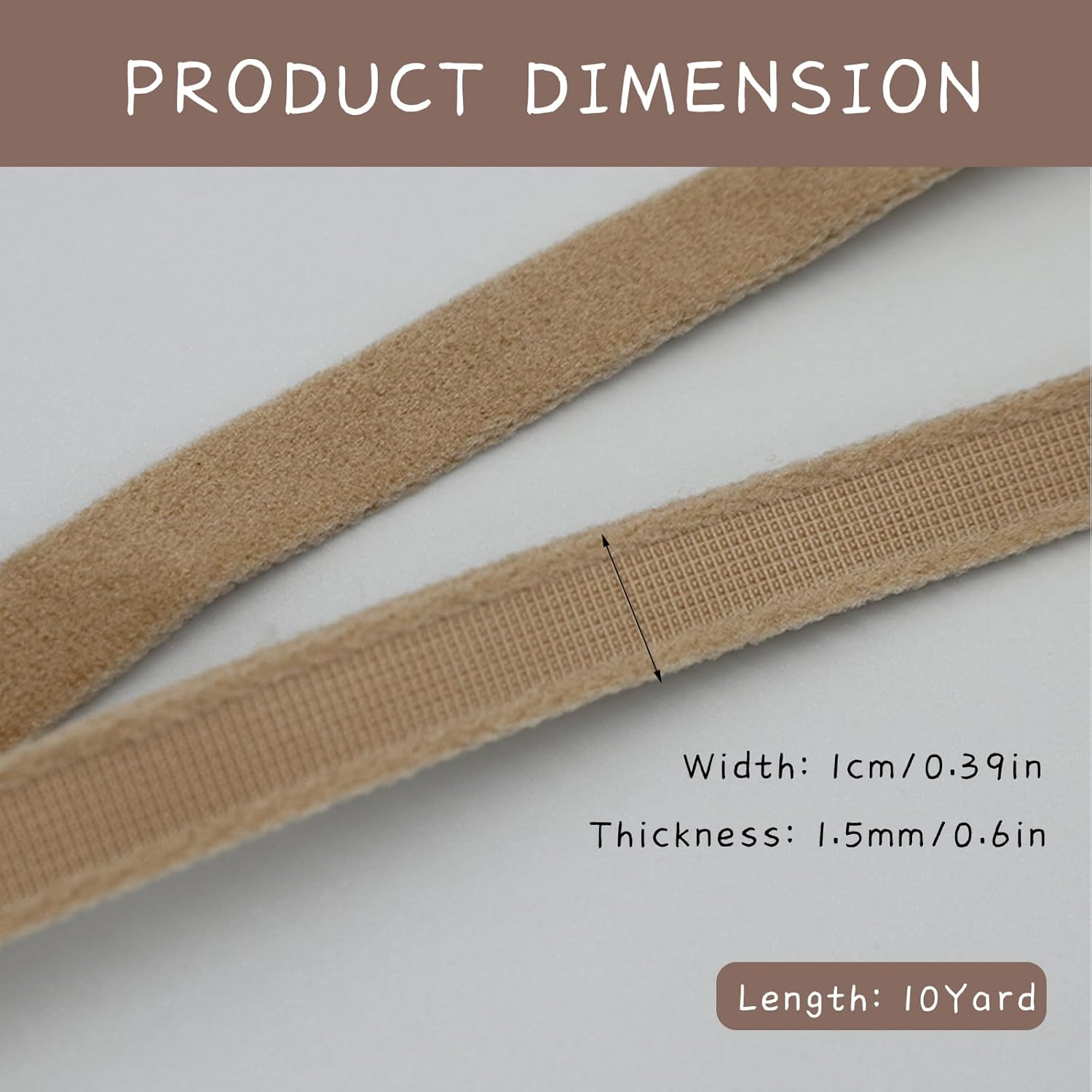 10 Yards Nylon Plush Boning for Sewing, 3/8 Inch Corset Boning Casing, Bra Underwire Casing Elastic Band, Beige Hollow Nylon Ribbon Bone Casing, Underwire Channeling Tape for Lingerie Bridal Gowns